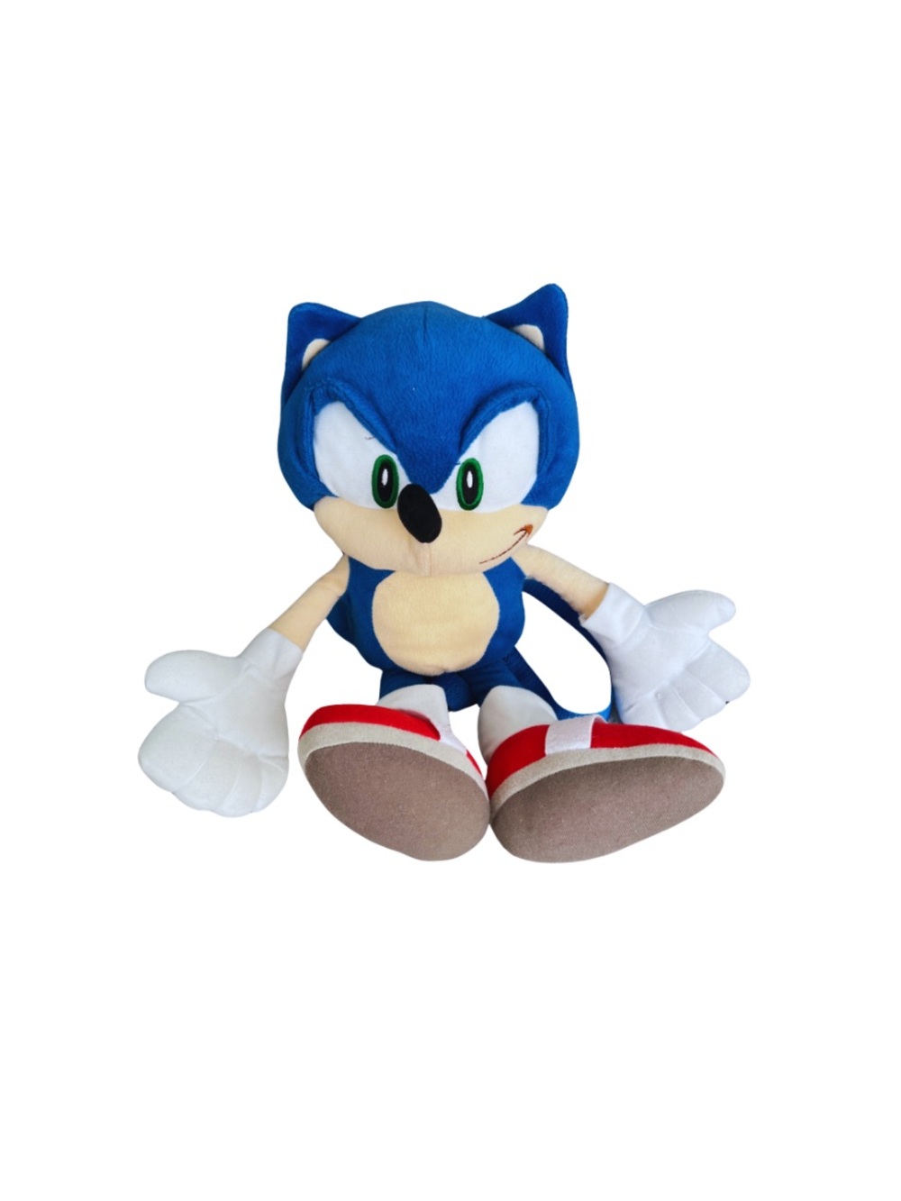 SONICE THE HEDGE HOG VERATILE STUFFED ANIMAL/BACKPACK || RED, BLUE, WHITE